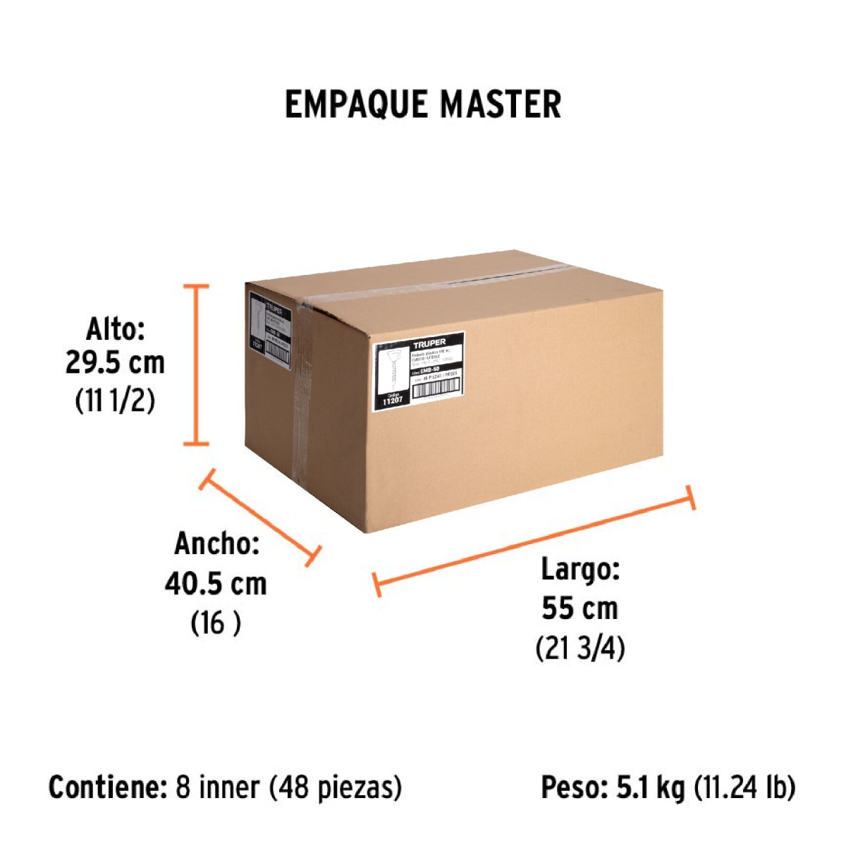Embudo Plástico 500 Ml Con Filtro Cuello Flexible Truper 112077