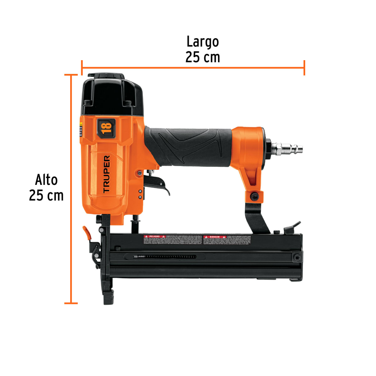 Engrapadora Neumática Calibre 18 Truper 131763