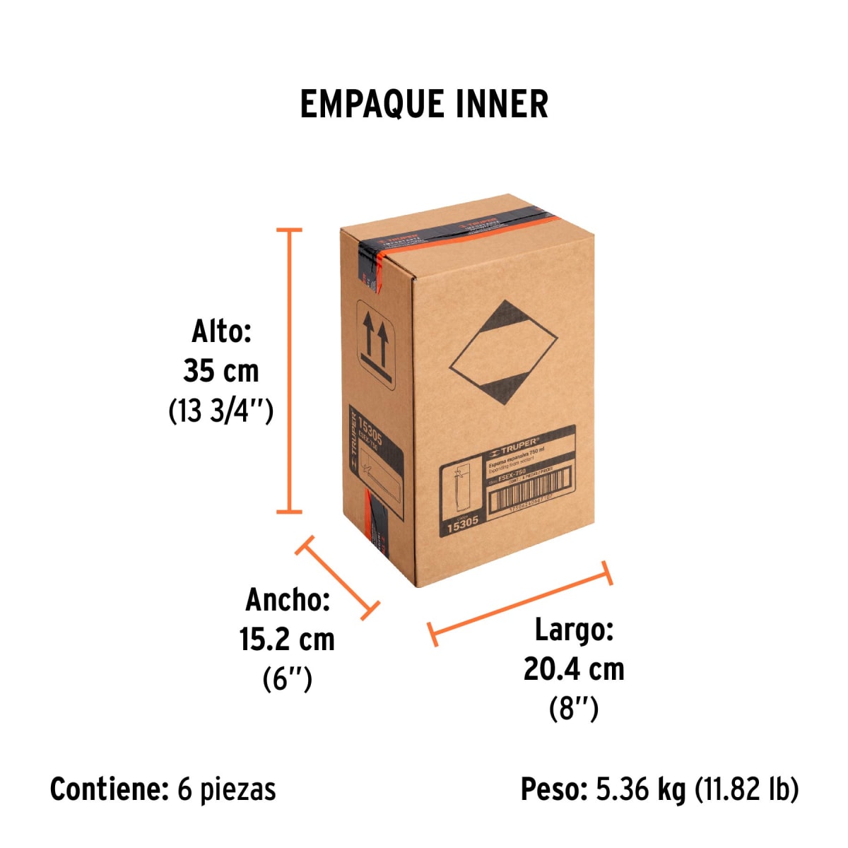 Espuma Expansiva Poliuretano 750 Ml 15305 Truper3