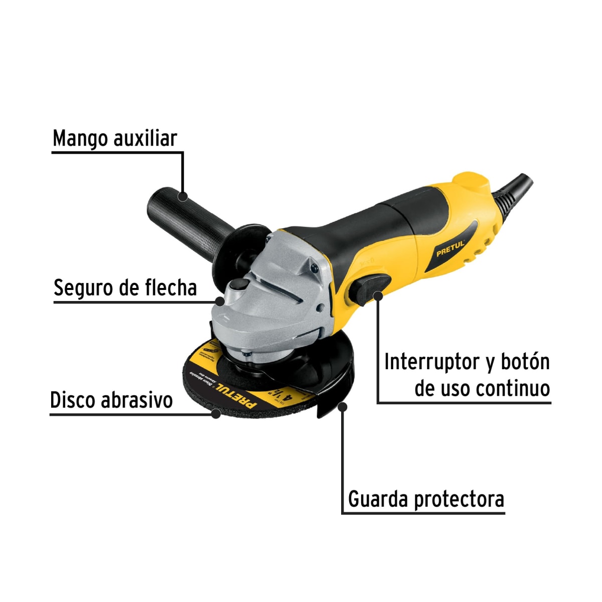 Amoladora Angular 4 1/2