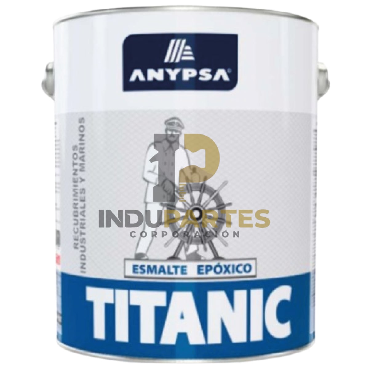 Pintura Epóxica Titanic Gris Niebla Ral-7042 K7 Disolvente / Catalizador2