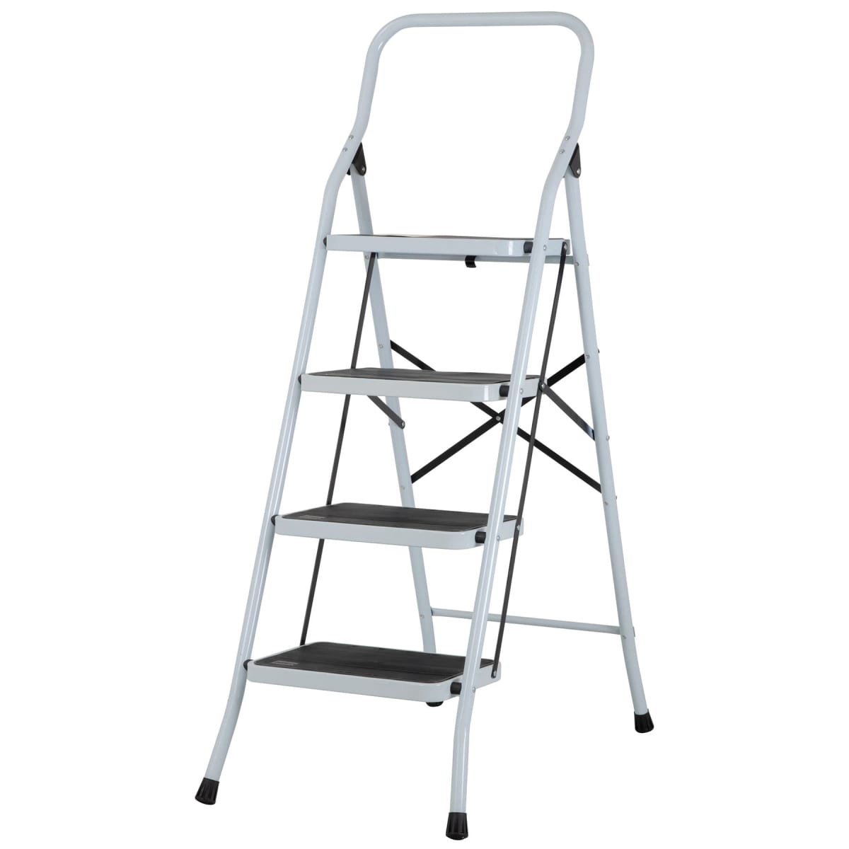 Escalera Tubular 4 Escalones 150 Kg Tipo III Truper 24122 0