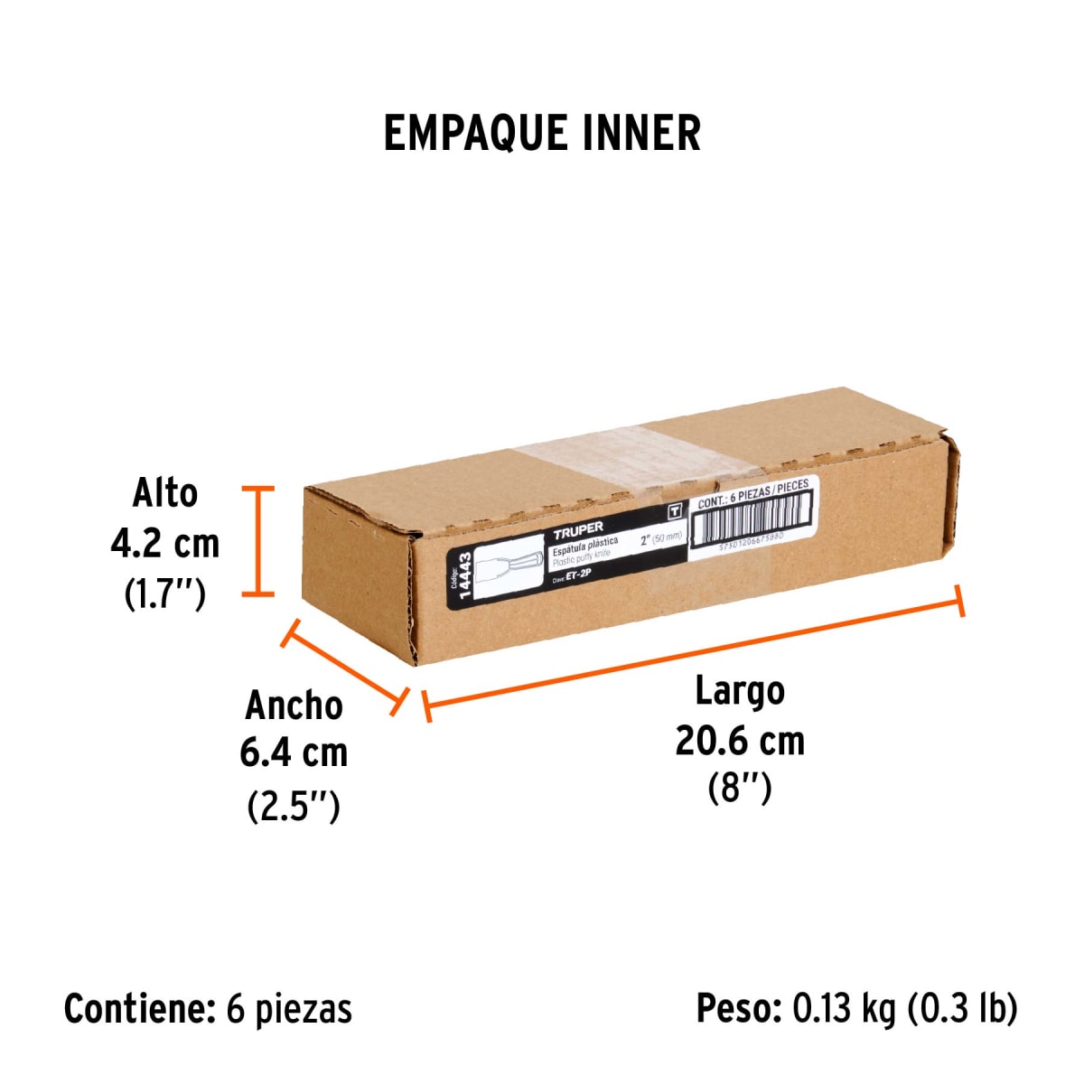 Espátula Plástica 2