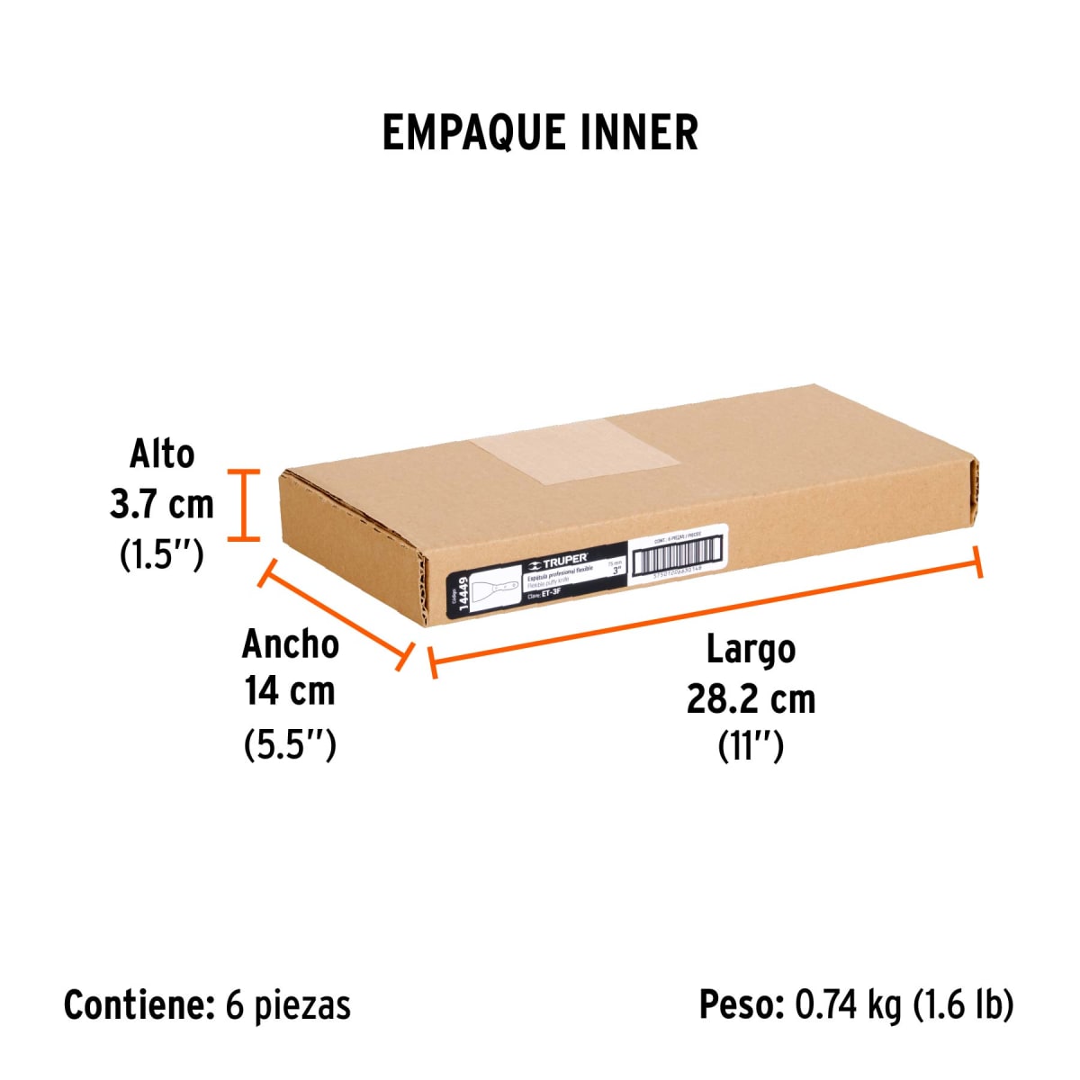 Espátula Flexible 3