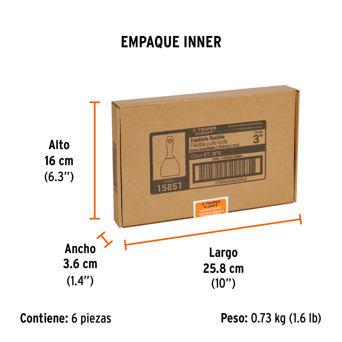 Espátula Flexible 3