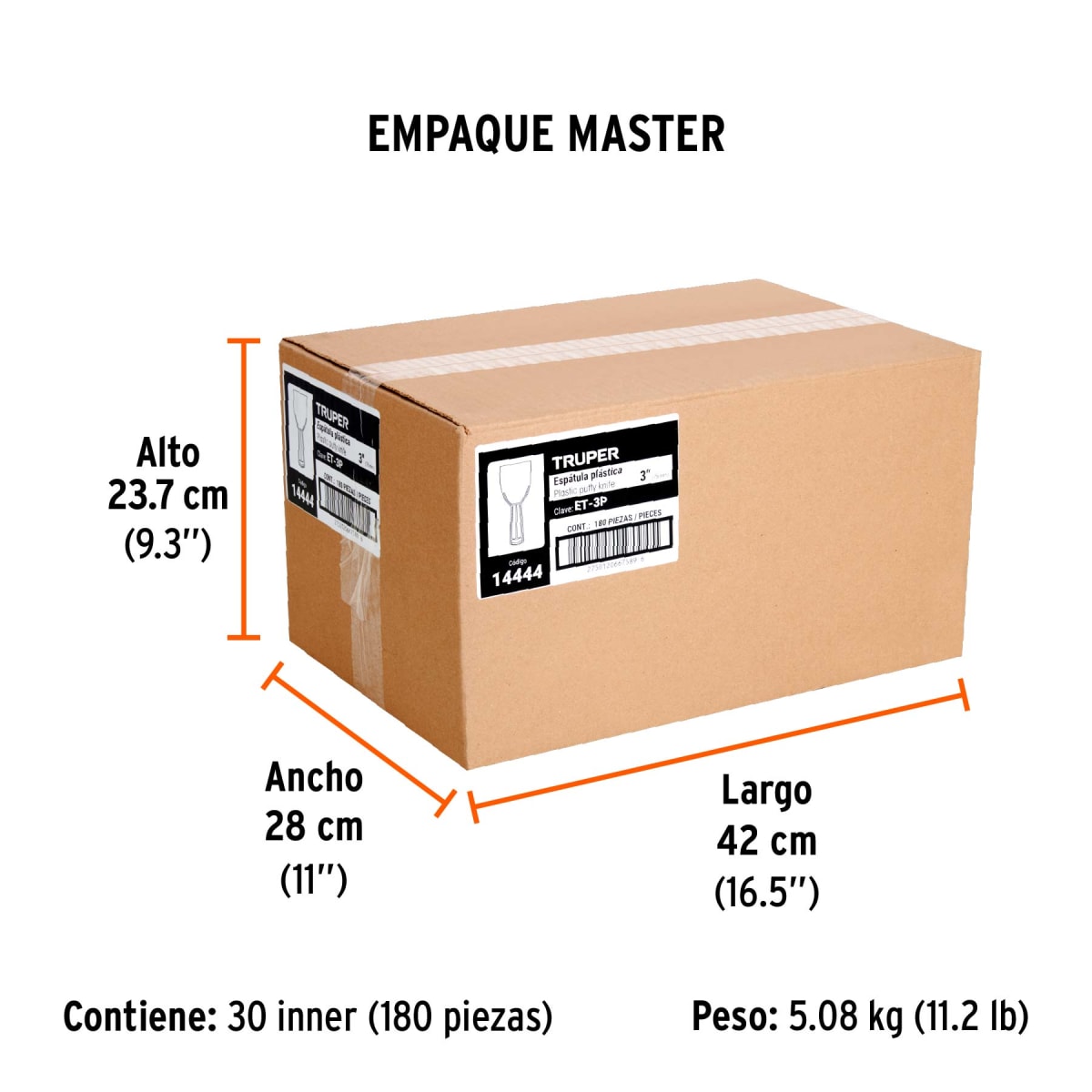 Espátula Plástica 3