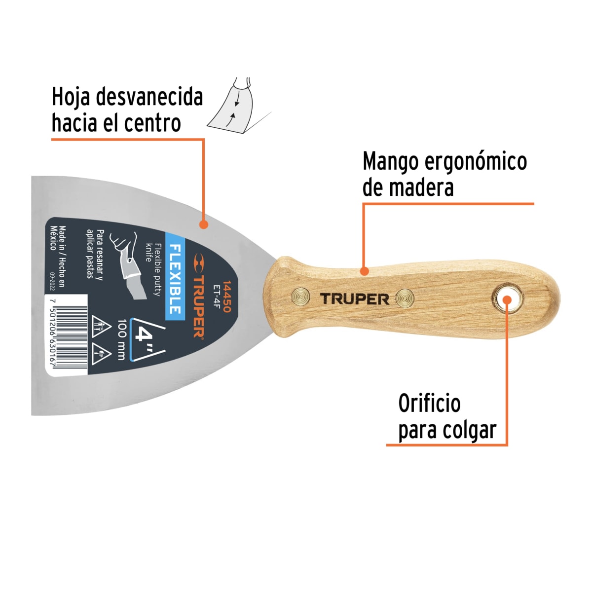 Espátula Flexible 4
