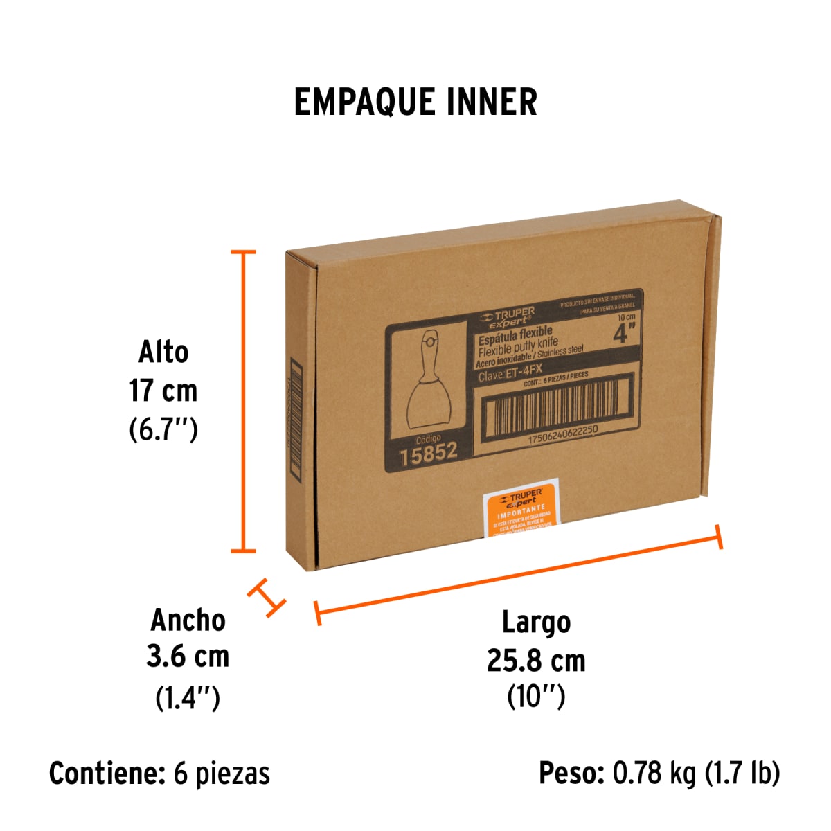 Espátula Flexible 4