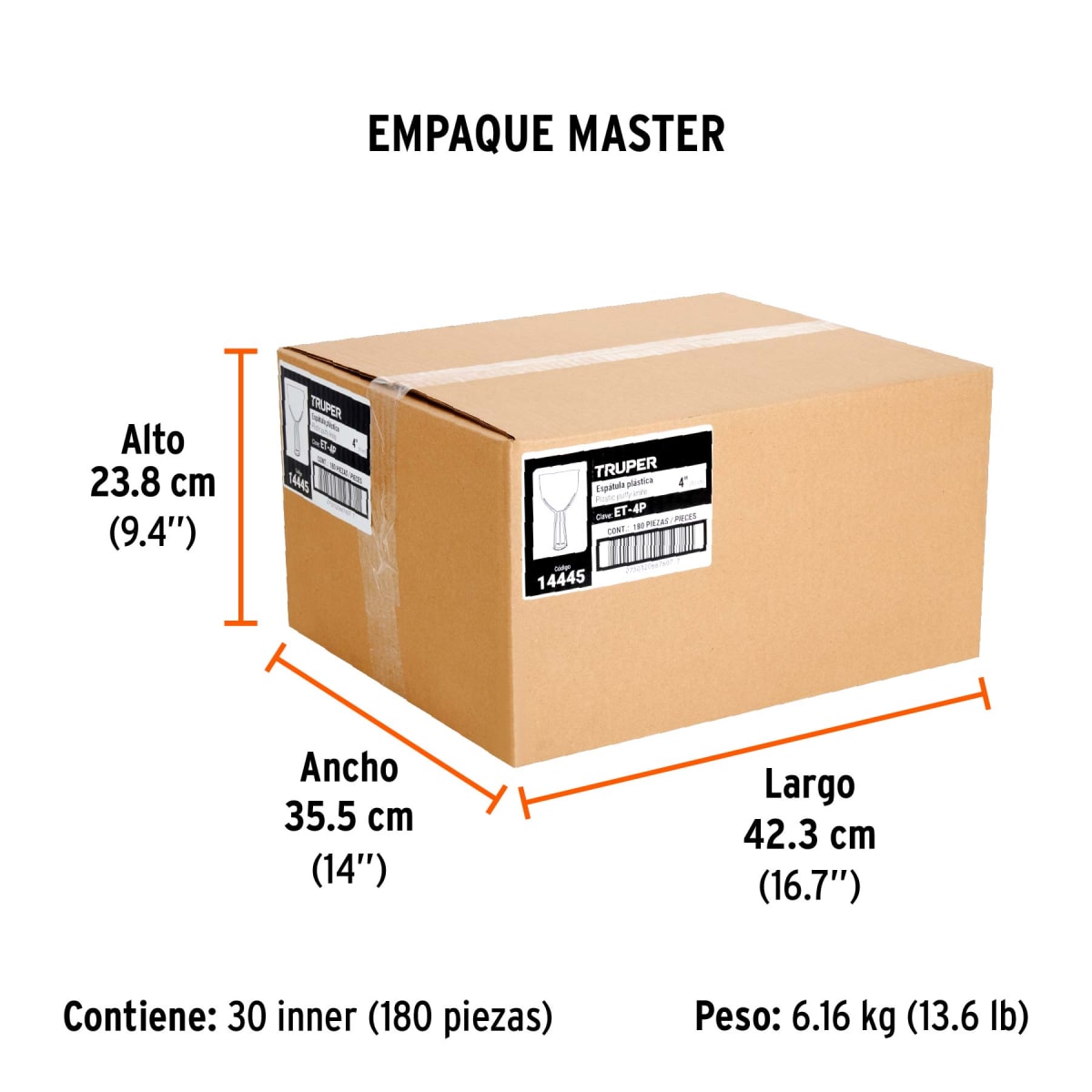 Espátula Plástica 4