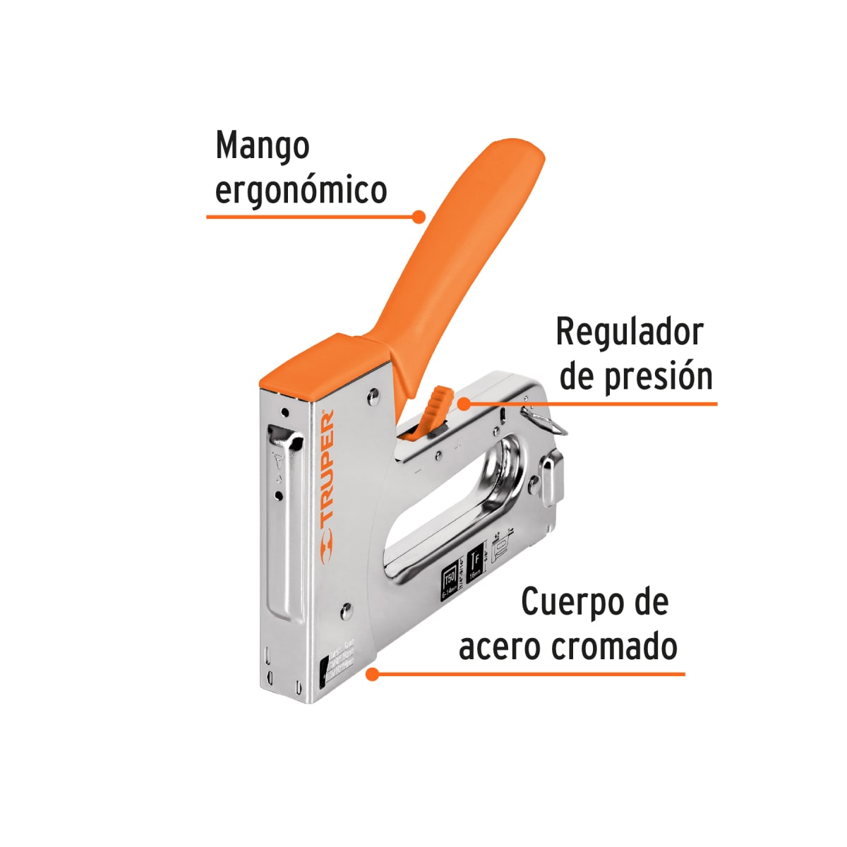 Engrapadora Tipo Pistola Pesada Truper 179642