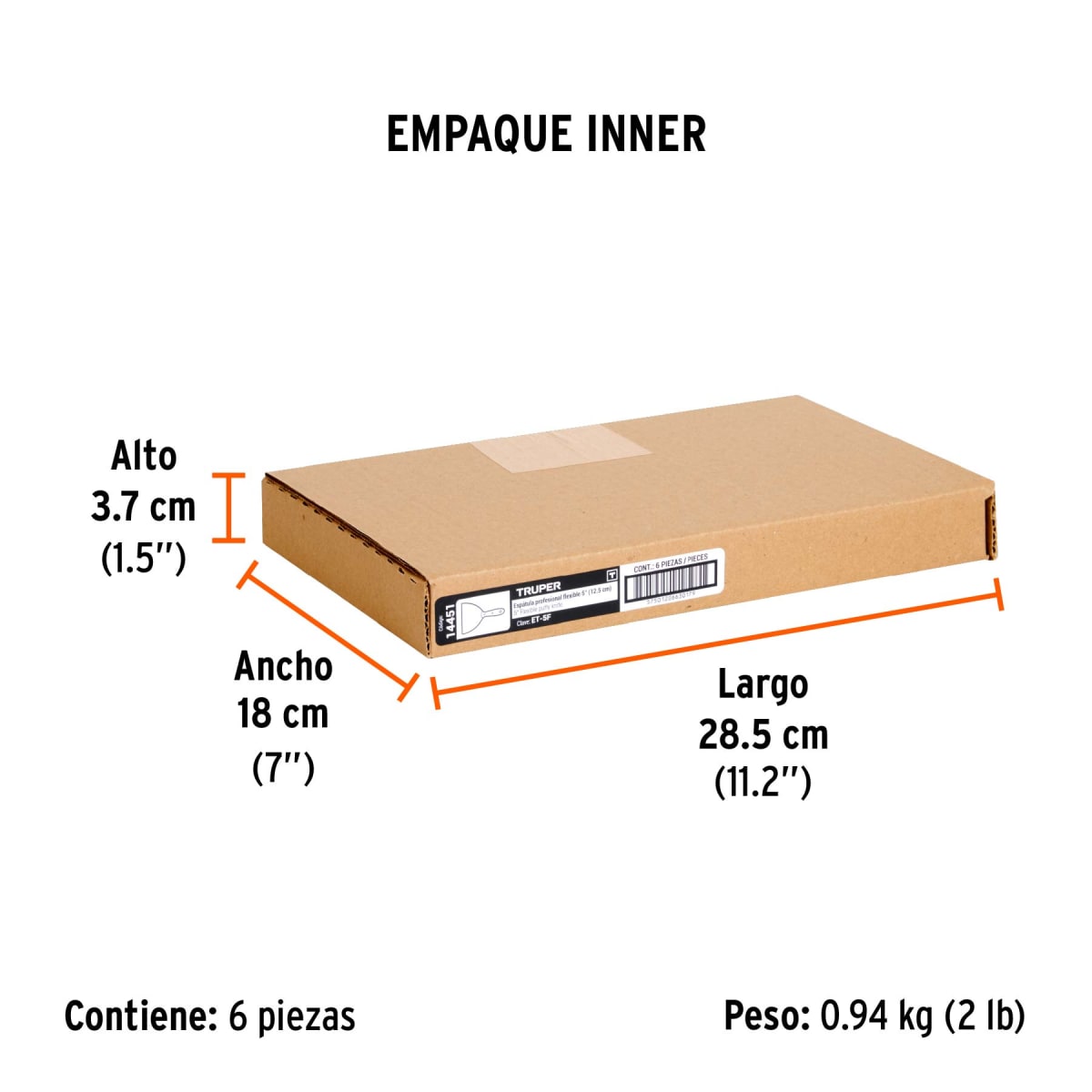 Espátula Flexible 5