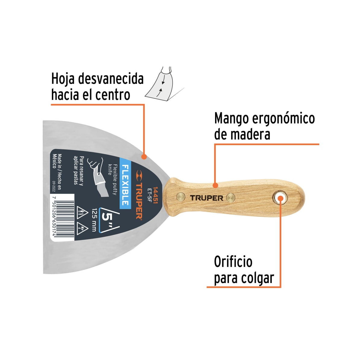 Espátula Flexible 5