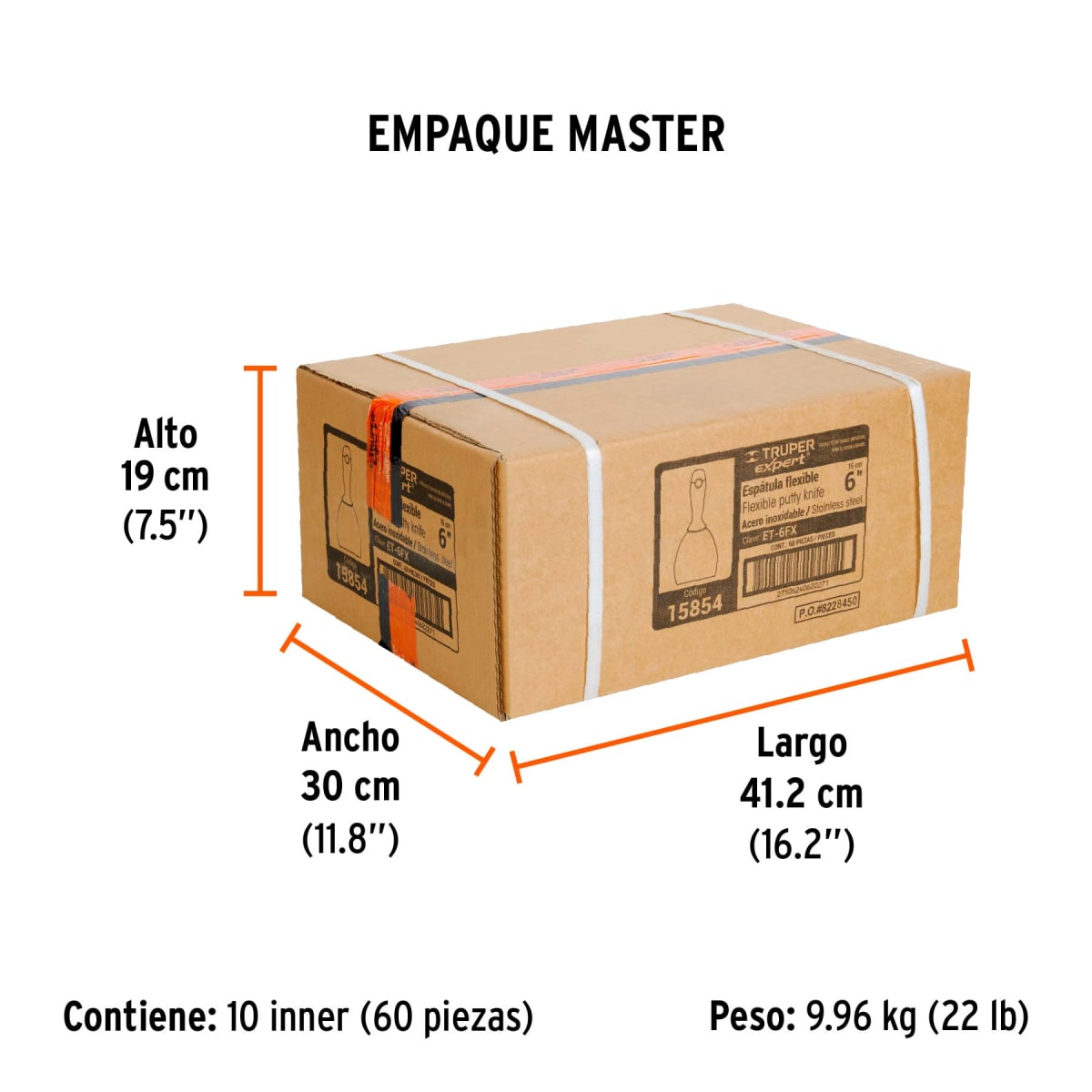 Espátula Flexible 6