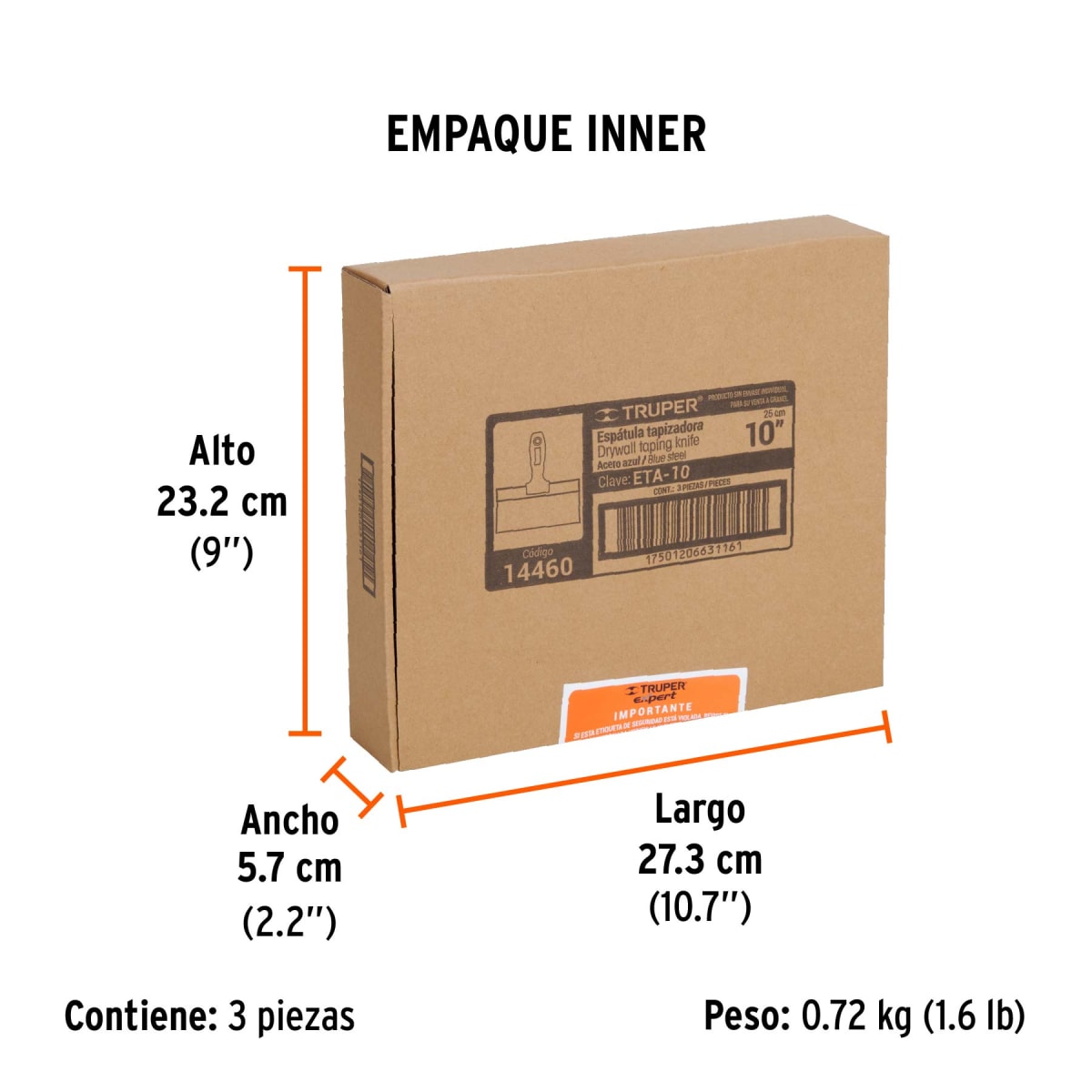 Espátula Tapizadora 10