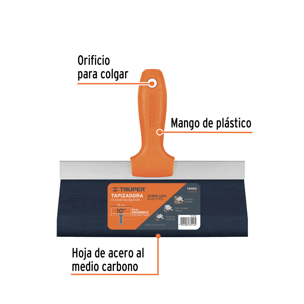 Espátula Tapizadora 10