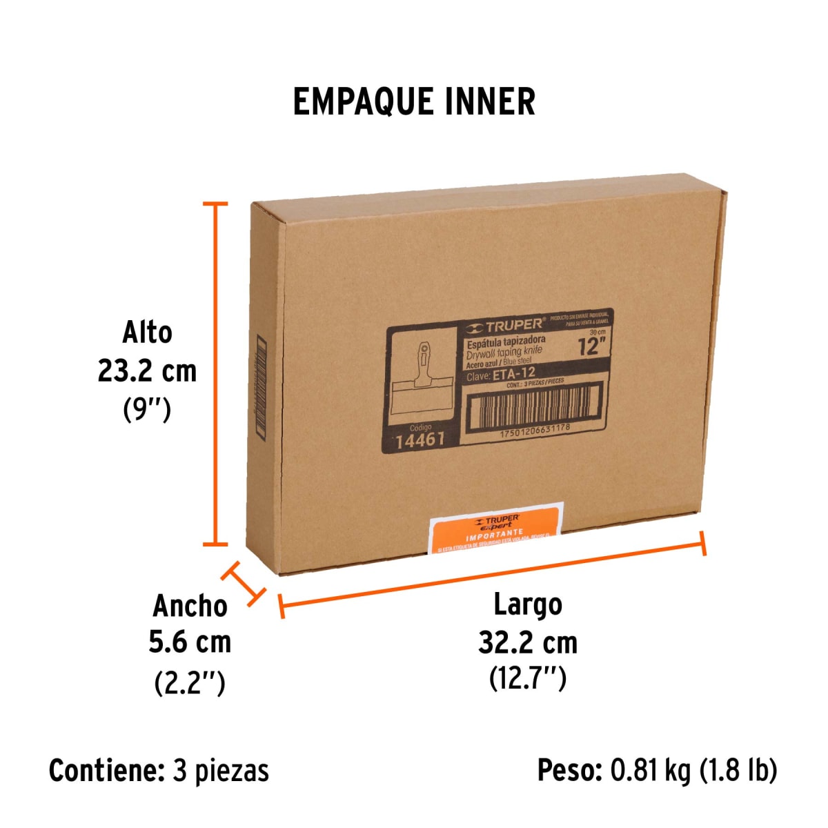 Espátula Tapizadora 12