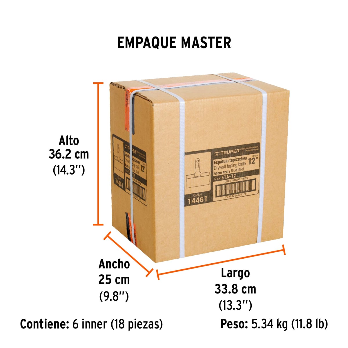 Espátula Tapizadora 12