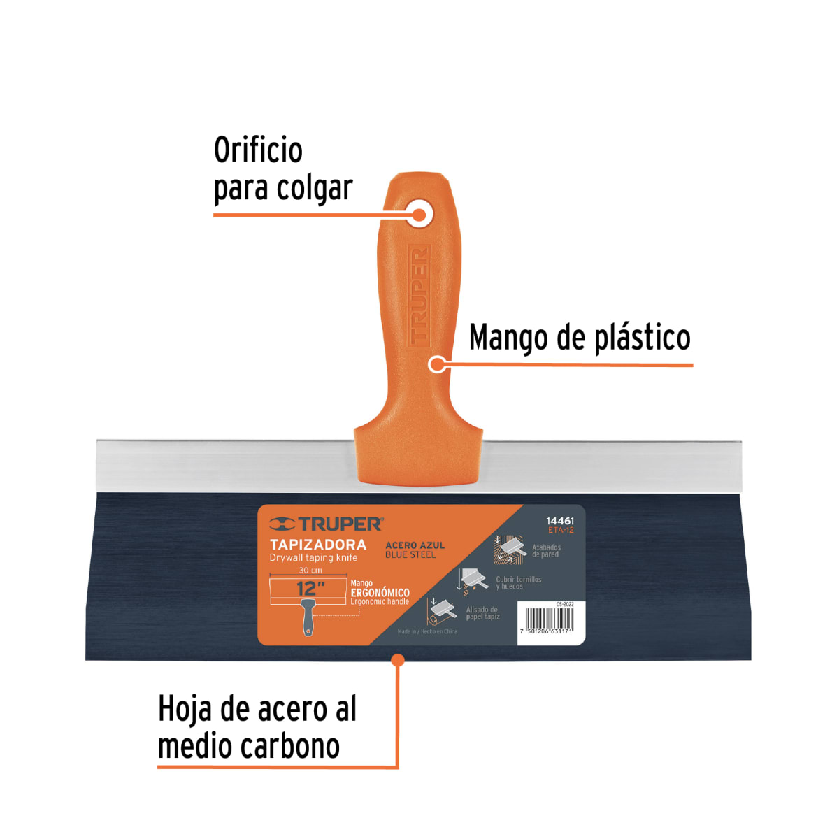 Espátula Tapizadora 12