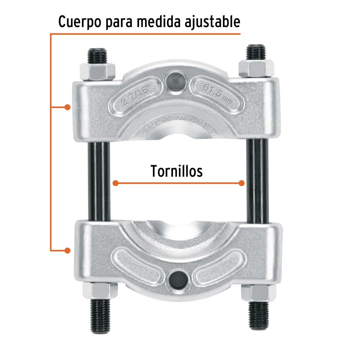 Extractor Separador De Rodajes 25-62 mm Truper 145162