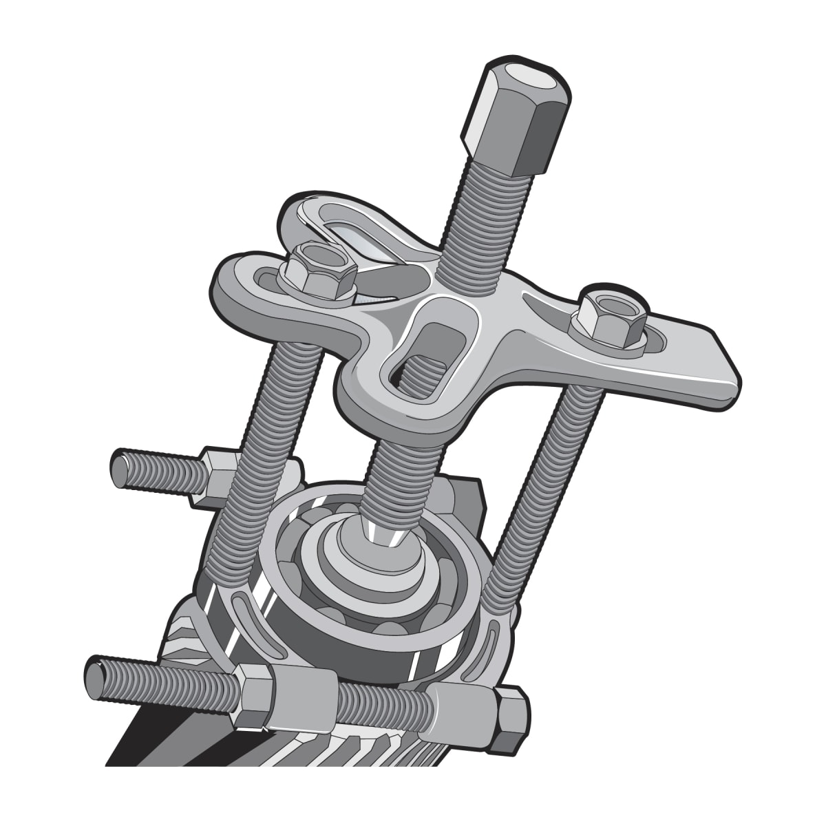 Extractor Separador De Rodajes 25-62 mm Truper 145163