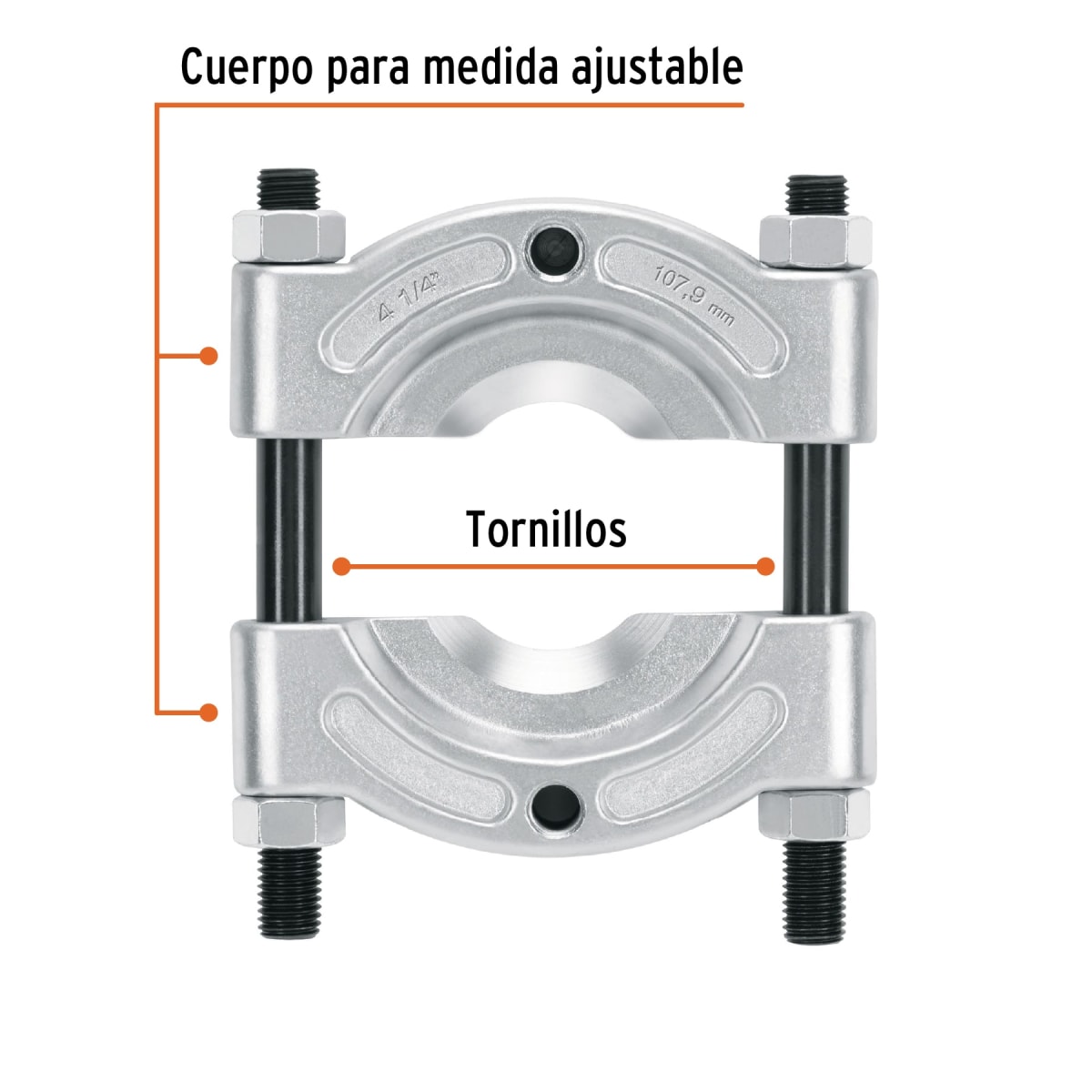 Extractor Separador De Rodajes 57-108 mm Truper 145172