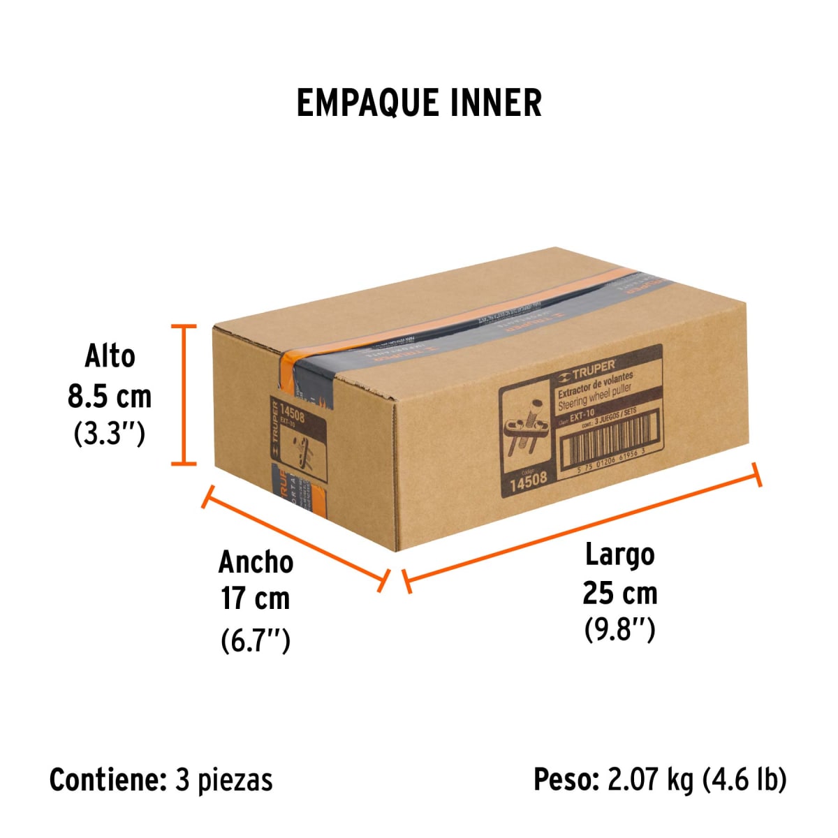 Juego De Extractores De Volantes 10 Piezas Truper 145085