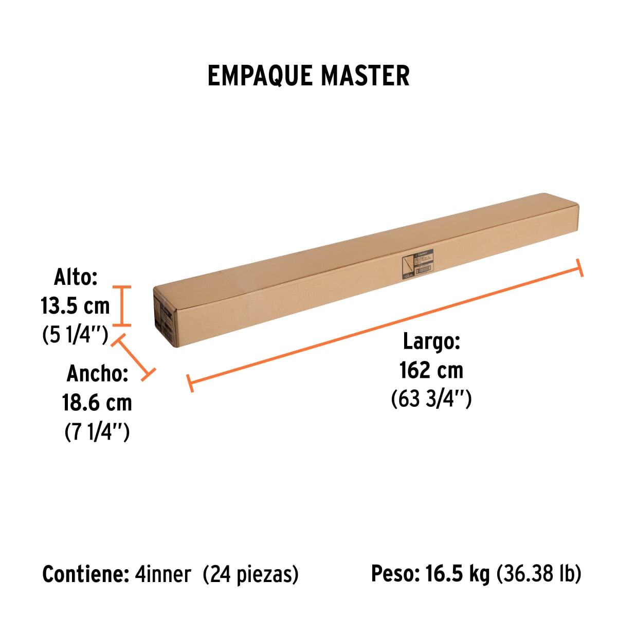 Extensión Telescopica De Acero Para Rodillo 3 M 10549 Truper3