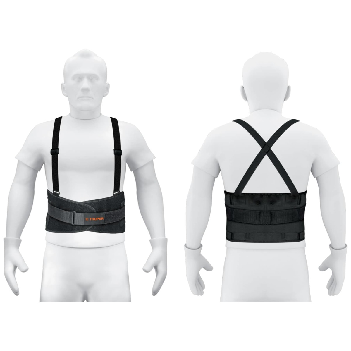 Faja Lumbar Con Cinturón De Refuerzo Talla Extra Grande Truper 10956 0