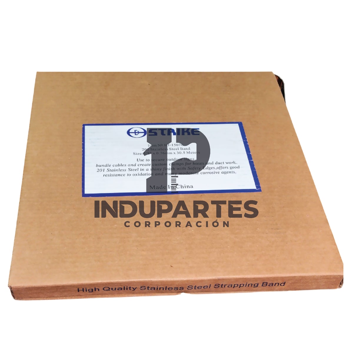 Fleje De Acero Inoxidable 1/2