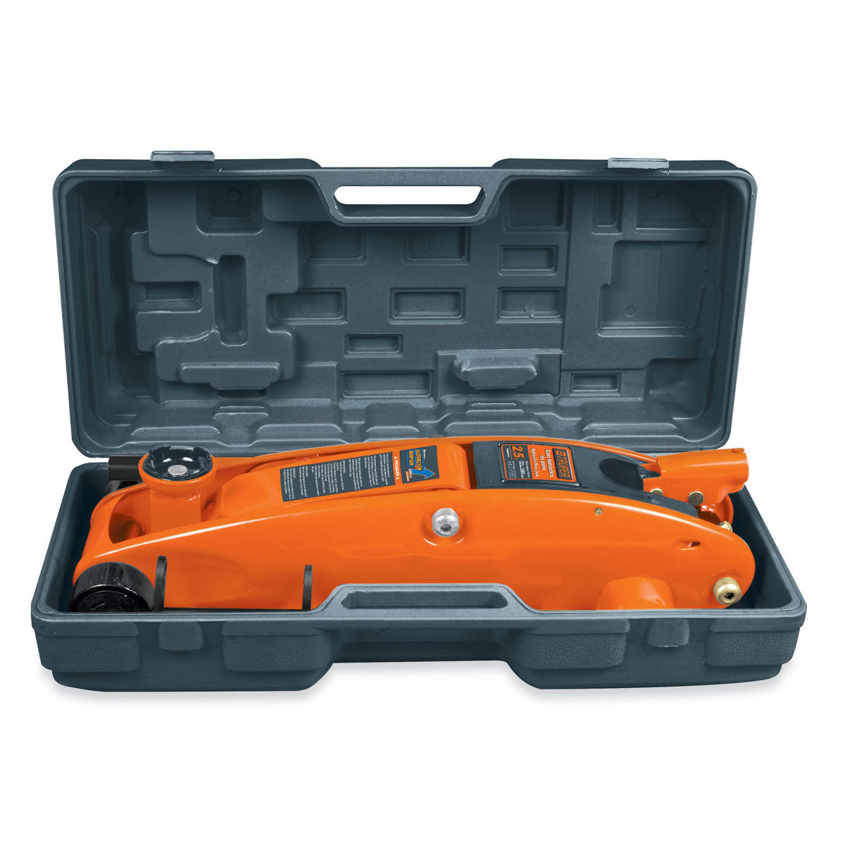 Gata Tipo Lagarto 2.5 Toneladas De Elevación Rápida Con Maletín Truper 149464