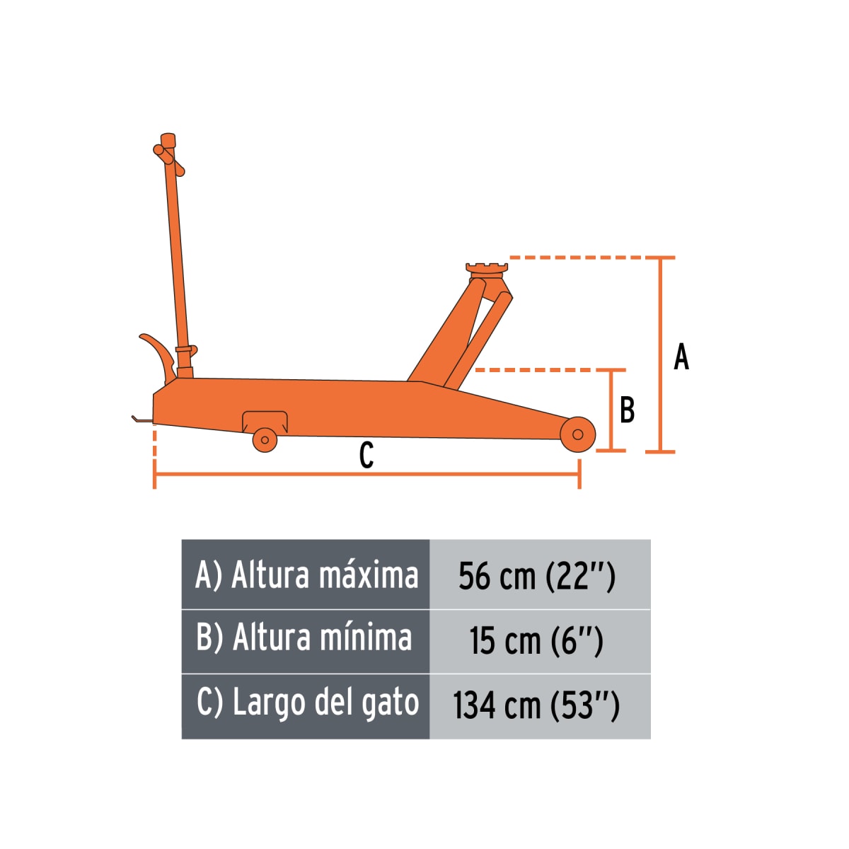 Gata tipo Lagarto Profesional 5 Toneladas De Elevación Rápida3