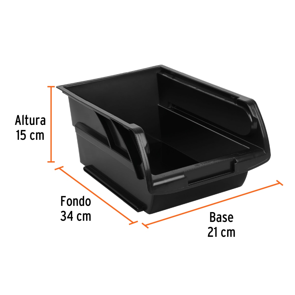 Organizatodo  Apilable #4 De Plástico Truper 108913