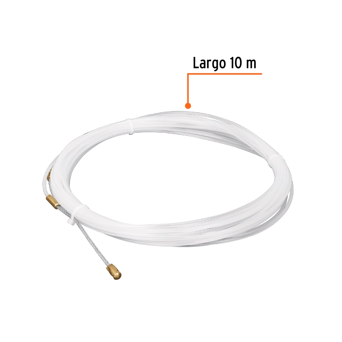 Guía Pasa Cable De Nylon 10 M Truper 177553