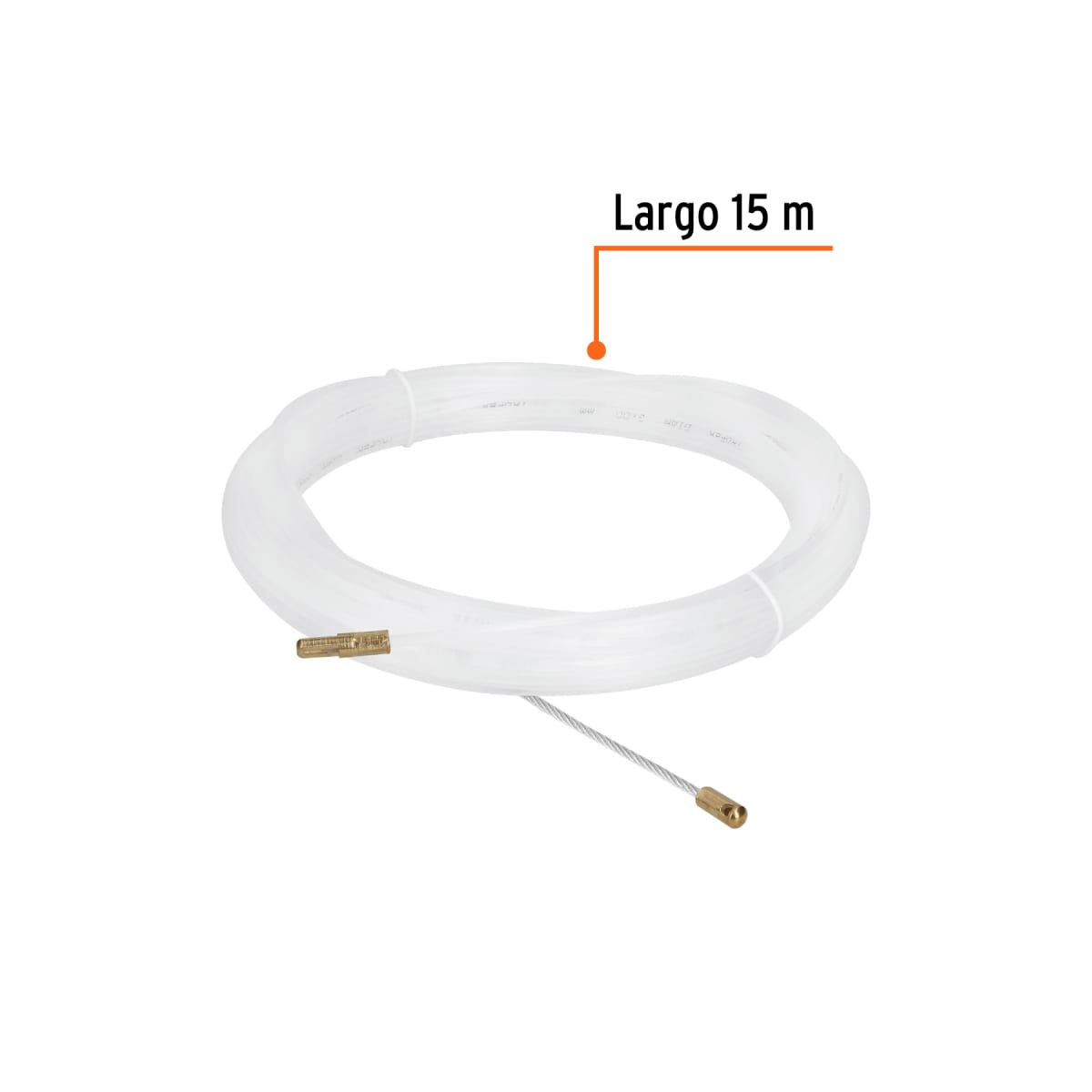 Guía Pasa Cable De Nylon 15 M Truper 177562