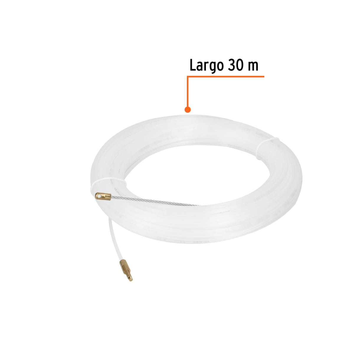 Guía Pasa Cable De Nylon 25 M Truper 177582