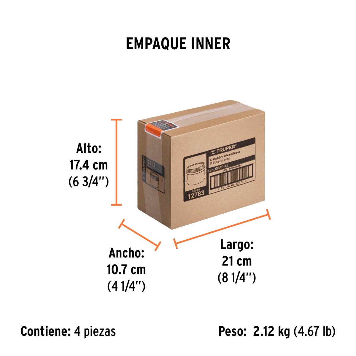 Grasa lubricante multiusos de Litio 450 g3