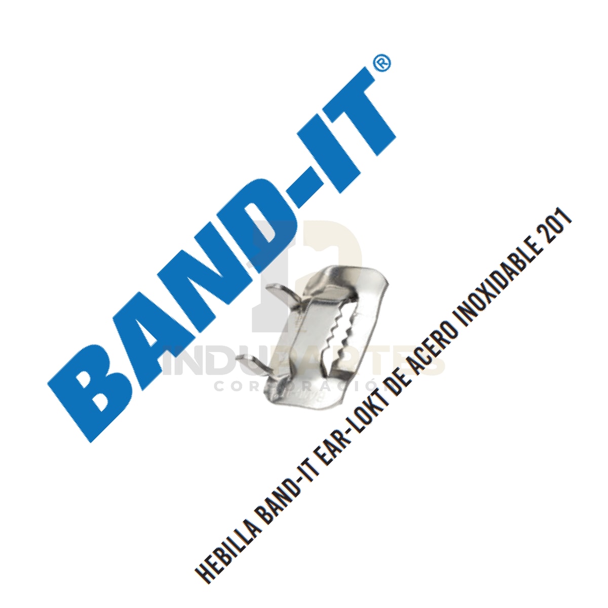 Grapa  Tipo Hebilla De Acero Inoxidable 3/4