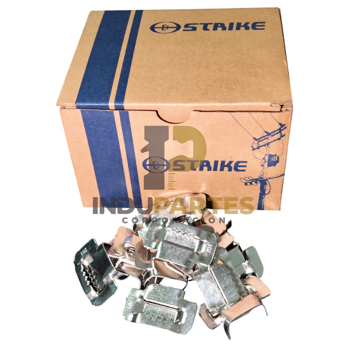 Hebilla De Acero Inoxidable 201 SS 1/2