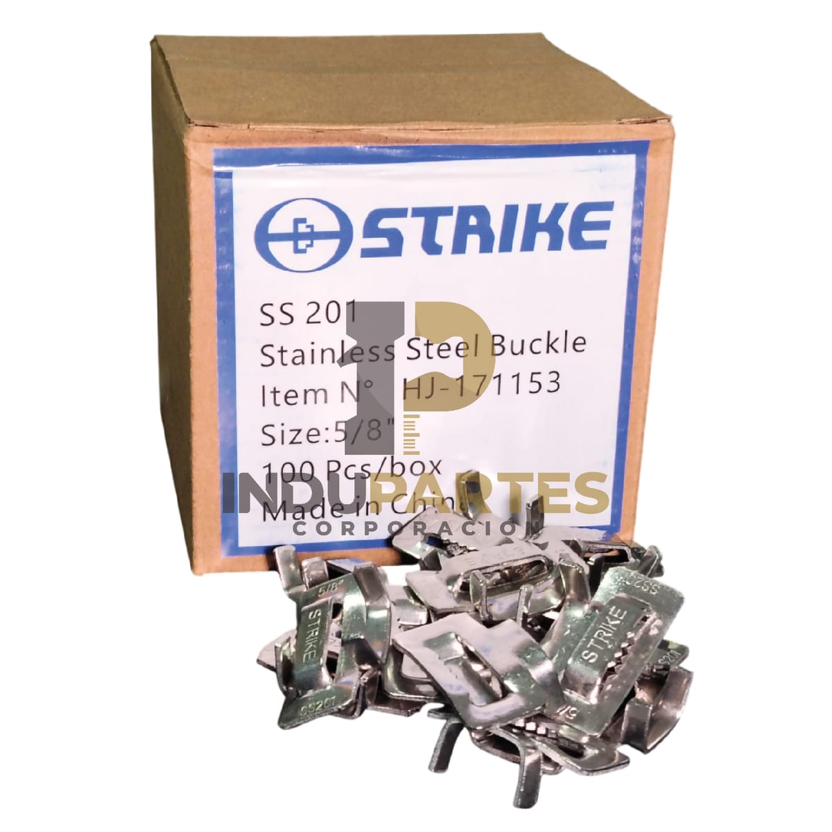 Hebilla De Acero Inoxidable SS 201 5/8