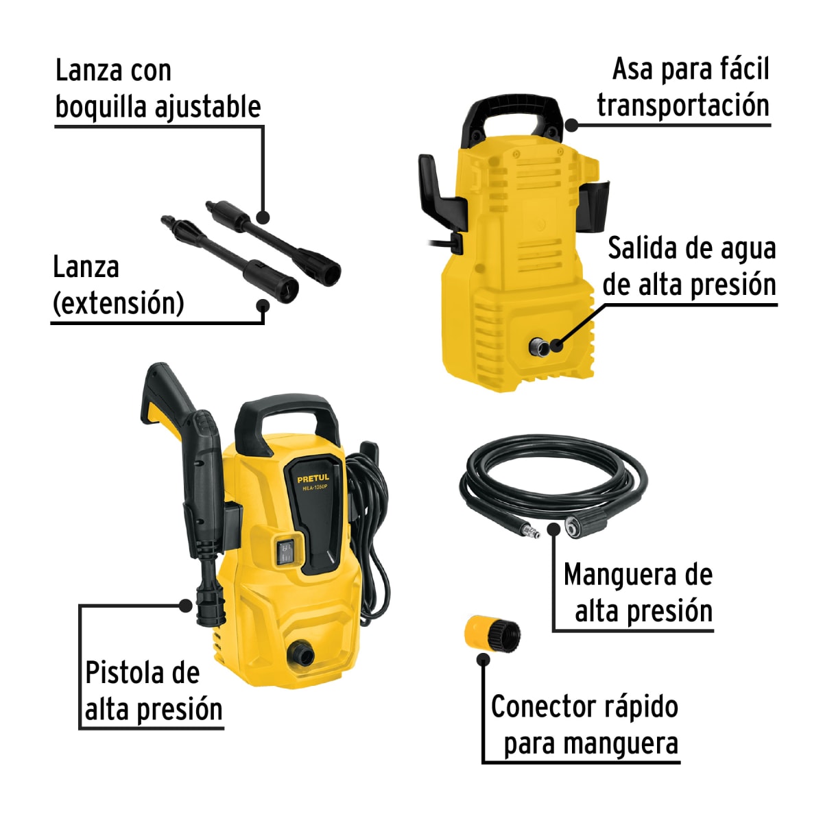 Hidrolavadora Eléctrica 1350 Psi 28155 Pretul2