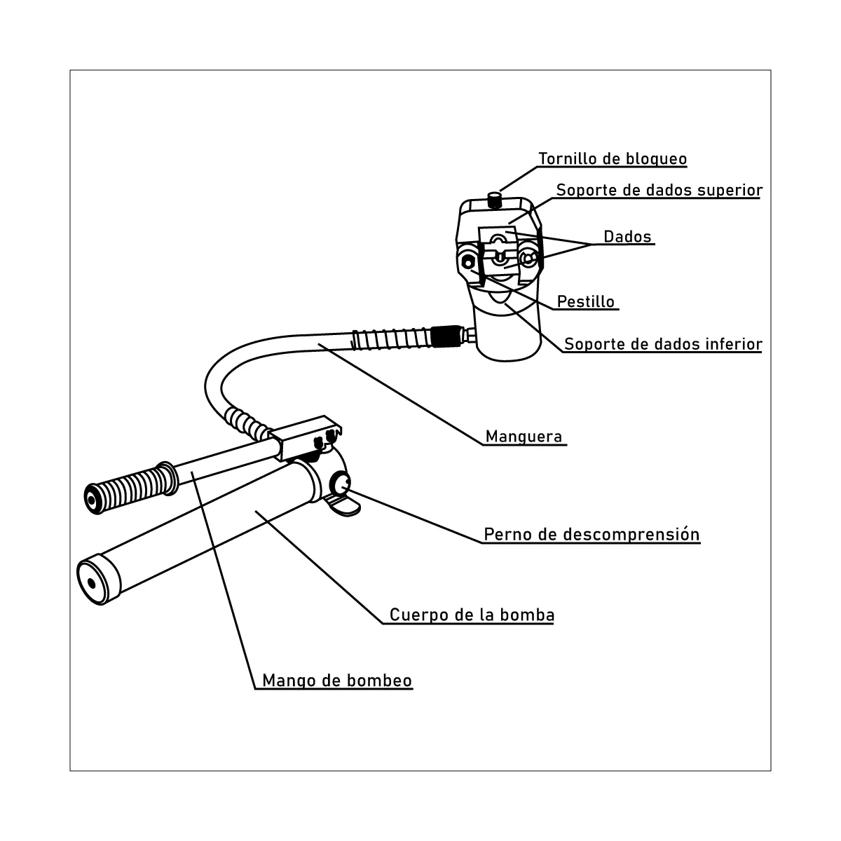 Prensa Terminal Hidraúlico Para Cu 16 – 400 mm2 Pro FYQ?4002