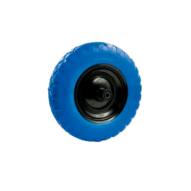 Llanta Antipinchazo 4.8 X 4.0 Con Aro 8 Para Carretilla Casco 2