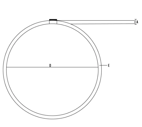 Abrazadera Preformada RJ 5/8'' 0.76X38MM 201SS  Band-it JS20592