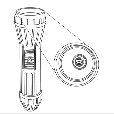 Linterna Antiexplosiva 912LED Fulton2