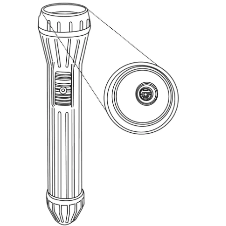 Linterna Antiexplosiva 933LED Fulton 2