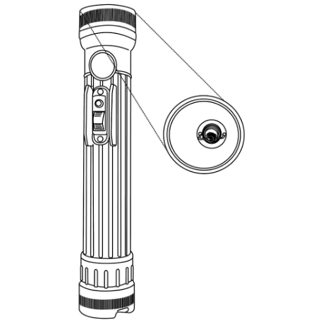 Linterna Antiexplosiva Impermeable N-33-2 Fulton2