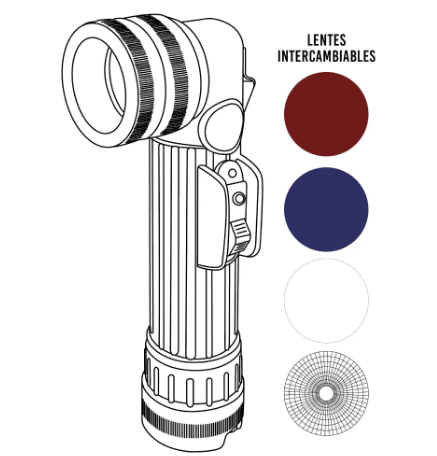 Linterna Uso Militar E Impermeable N-47 Fulton2