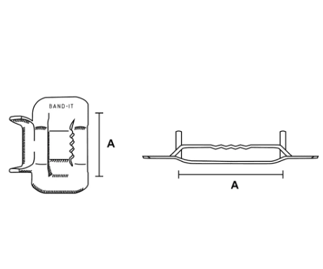 Hebilla De Acero Inoxidable 1/2
