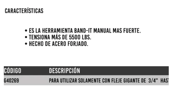 Herramienta De Ajuste Y Corte Gigante 3/4