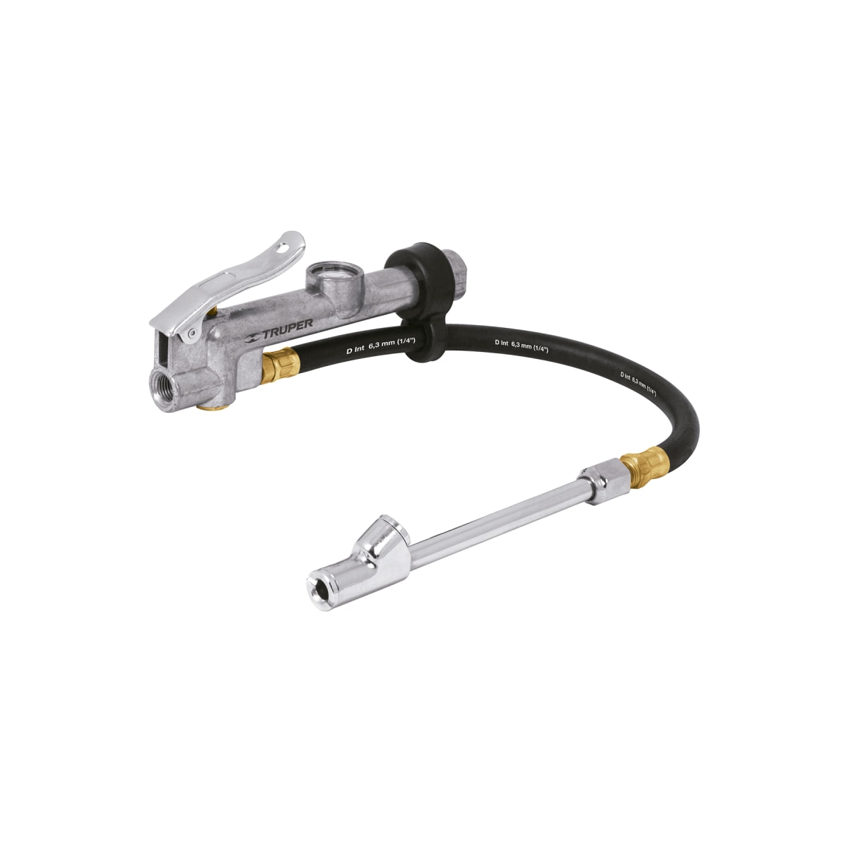 Inflador Calibrador De Cabeza Doble Truper 19028 0